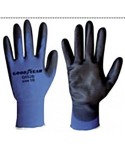 Guanti in nylon e poliuretano mod.G0526 taglia 10 blu/nero Lavoro