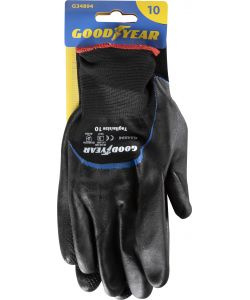 Guanti in spandex e schiuma di nitrile mod.G34894 taglia 10 nero Lavoro