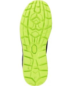 Scarpe Antinfortunistiche Basse Blackbat in Tessuto Nere Verdi - 42