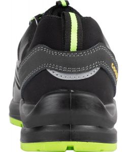 Scarpe Antinfortunistiche Basse Blackbat in Tessuto Nere Verdi - 42