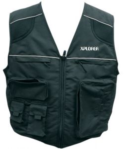 Gilet moto multitasche taglia XL