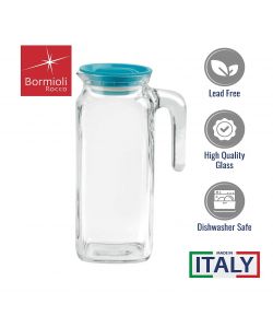 Frigoverre Caraffa in Vetro Trasparente - 1L - Con Coperchio