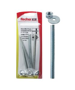 Barra filettata FIS GS M 8X110 K per ancorante chimico (4 Pz.)