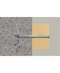 Fischer Tasselli con Vite - 8x80 mm - 6 Pezzi