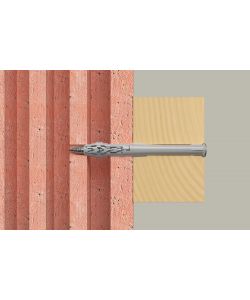 Fischer Tasselli con Vite - 8x80 mm - 6 Pezzi