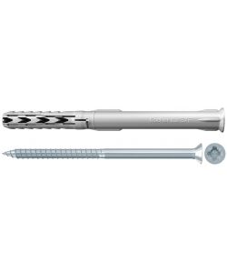 Fischer Tasselli con Vite - 8x80 mm - 6 Pezzi