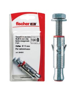 Fischer Tasselli acciaio SLM 6 TE K (2 Pz.)