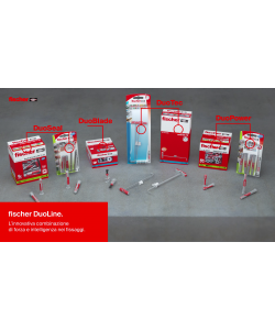 Fischer Tasselli con Vite per Murature e Cartongesso - 8mm 40mm