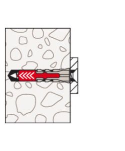 Fischer Tasselli con Vite per Murature e Cartongesso - 8mm 40mm