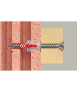 Tasselli DUOPOWER 8 S Y con vite (25 Pz.)