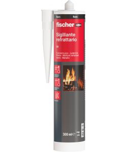 Fischer Sigillante Refrattario Nero - per Altissime Temperature - 300 ml