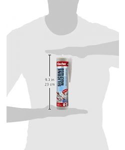 Fischer Silicone Acetico Multiuso Antimuffa - Testa di Moro - 280 ml