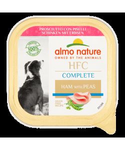 Almo Nature HFC Complete Prosciutto con Piselli 85 g - Alimento per Cani
