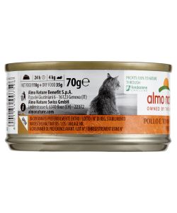 Almo Nature HFC Natural Gatto Pollo e Tonno 70 g - Alimento Umido