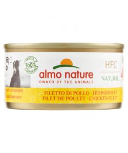 Almo Nature HFC Natural Filetto di Pollo 95g - Alimento Umido per Cani
