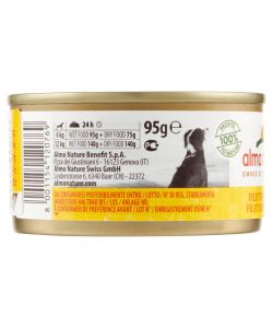 Almo Nature HFC Natural Filetto di Pollo 95g - Alimento Umido per Cani