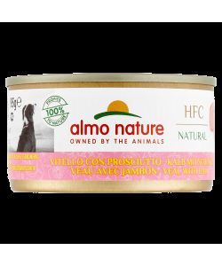 Almo Nature HFC Natural Vitello e Prosciutto 95g - Alimento per cani senza glutine