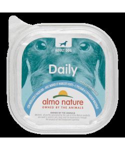 Almo Nature Alimento Completo per Cani Adulti Merluzzo Fagiolini 100g