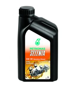 Selenia Olio Motore Diesel 5W40 1L - Lubrificante Sintetico Alta Qualit