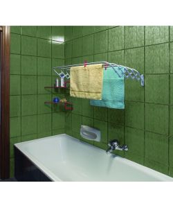 Gimi Stendipanni Estensibile Brio Super - Bianco - 120 cm