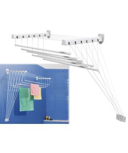 GIMI Stendibiancheria Lift - Acciaio - 163cm