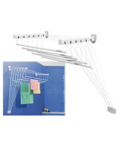 GIMI Stendibiancheria Lift - Acciaio - 163cm