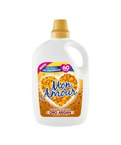 Mon Amour Ammorbidente Concentrato Oro Argan 3L - Fino a 60 Lavaggi