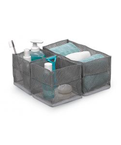 Scatole mesh organizzatore 3 pezzi