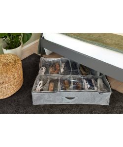 Domopak Custodia Scarpe - Grigio - 76x60x15 cm