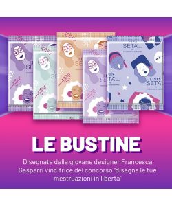 Lines Assorbenti Seta Ultra Notte - 11 Pezzi - Ipoallergenici - Senza profumo