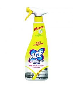 Ace Spray Sgrassatore Cucina senza Candeggina Limone e Bergamotto 500 ml