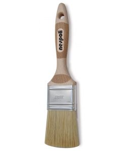 Pennello piatto Manico in legno N. 60
