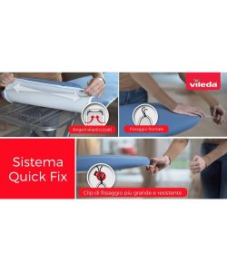 Vileda Copriasse Stiro Universale 139x50 cm Verde Supermorbido