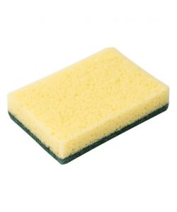 Vileda Spugna da Cucina Glitzi Crystal Gialla 3 Pezzi Antibatterica