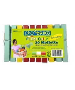 Flexi 20 Mollette Colorate