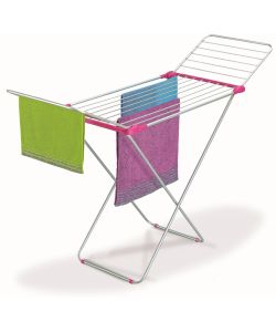 Casabriko Stendibiancheria Ergo - Alluminio Anodizzato - 176x55x116 cm