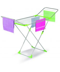 Stendibiancheria in Acciaio Inox - 176 x 55 x 116 cm