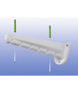 Stendibiancheria Saliscendi Roma - Acciaio Plastificato - 120 cm