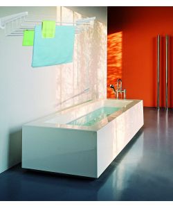 Stendibiancheria Saliscendi Roma - Acciaio Plastificato - 120 cm