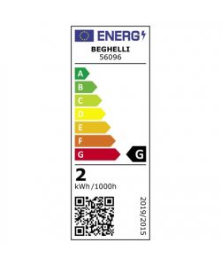 Beghelli Lampadina LED G4 1,5W 3000K Multicolore 12x37mm 100LM