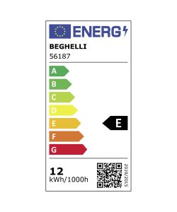 Beghelli Lampadina Led Zafiro Goccia E27 - 12W 1600lm 4000K