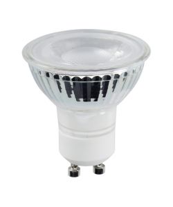 Lampadina a Led EcoLED GU10 Glass 95gr 6W 3000K Luce Calda