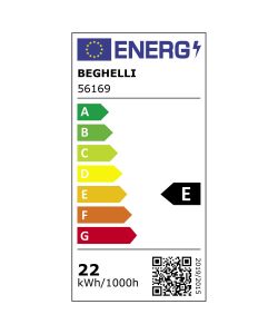 Lampadina a Led Saving Goccia Compatta Prem E27 22W 6K5 Luce Fredda