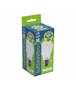 Lampadina LED Tuttovetro Goccia OP 12W E27 4K 1520lm