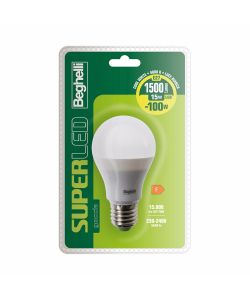 Lampadina a Led SuperLED BL Goccia 15W E27 4K Luce Bianca