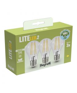 Lampadine led 6K a goccia x3