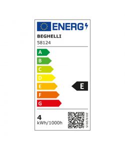 Beghelli 4 Lampadine Lite Led Oliva E14 - 4W 470lm 4000K