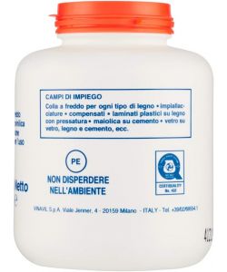 Vinavil 59 Colla Vinilica Trasparente per Legno Carta e Mosaici - 1 kg