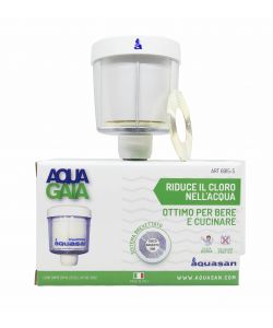 Aquasan Filtro Acqua Potabile Multistadio Uso Domestico 5,5x7,5 cm