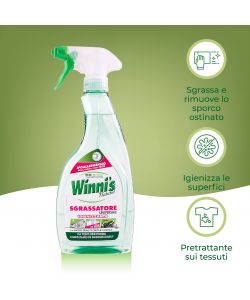 Winni's Sgrassatore Spray Universale Ipoallergenico 500 ml